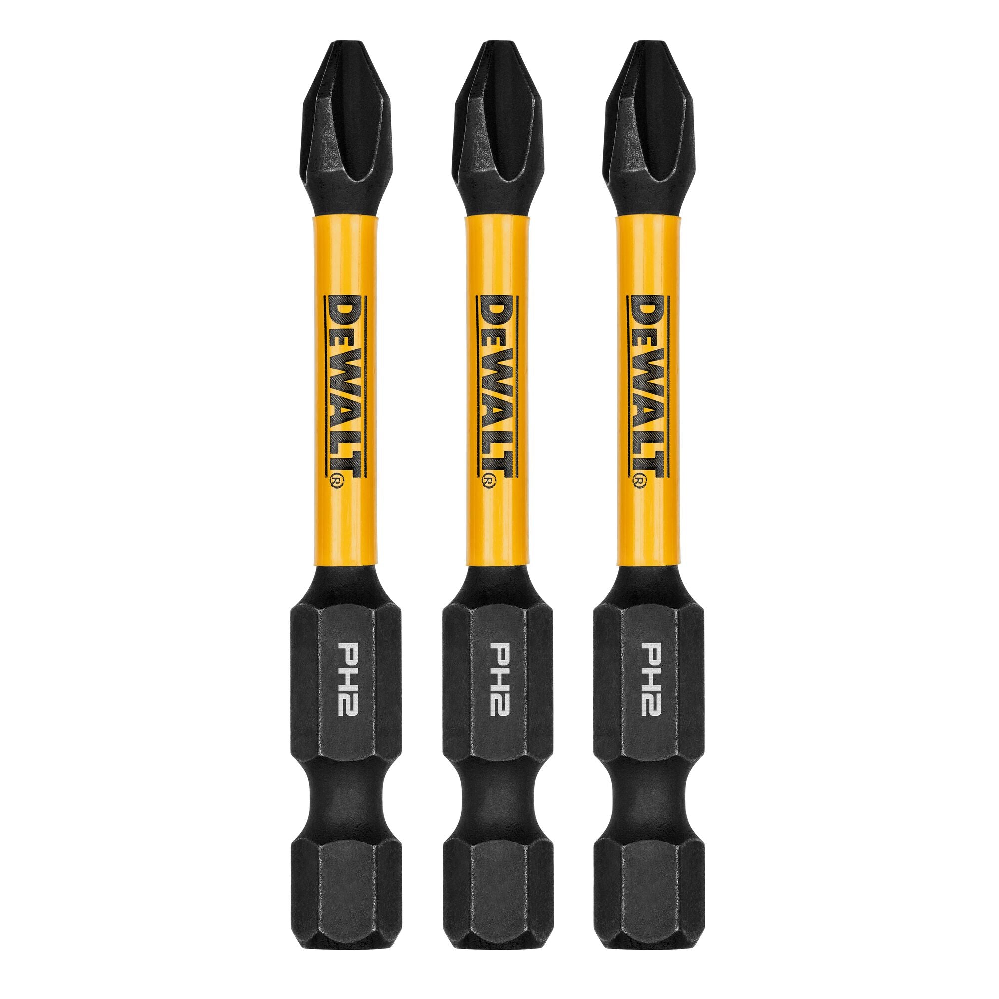 DeWalt DWAF1SQ2IR3 1In Square #2 Flextorq 3Pk