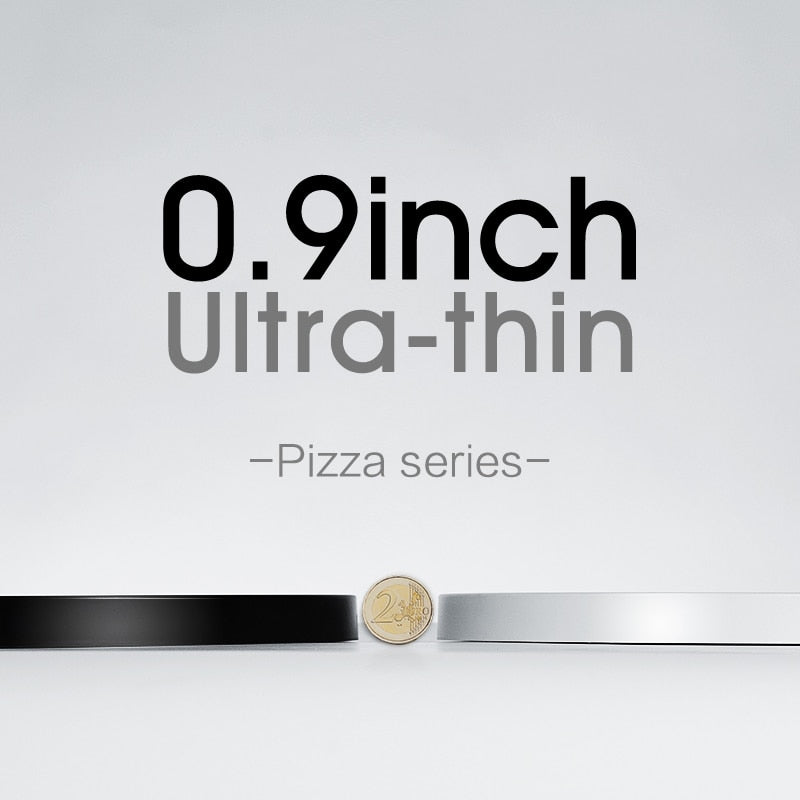 Smart Ultrathin 20-Inch LED Ceiling Lamp: Large Bedroom Lighting Fixture for Modern Living Room