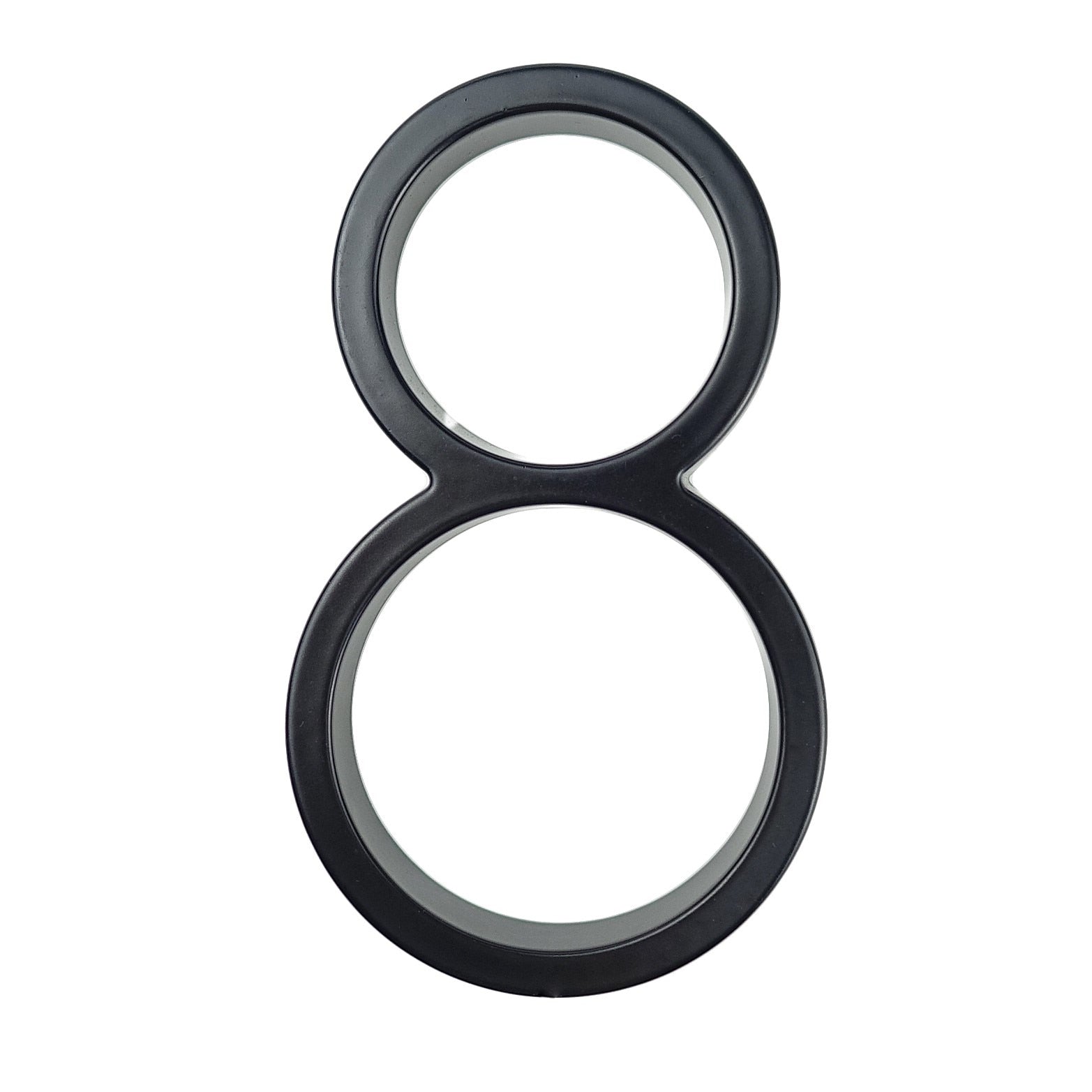 Floating Exterior House Number 5inch Doorplate Letters Metal Address Sign Plate Outdoor Door Plaque Number Dash Slash Sign #0-9