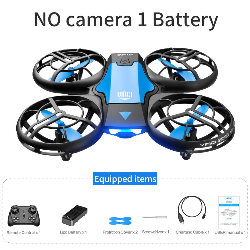 New Mini Drone V8 with 4K/1080P HD Camera, WiFi FPV, Air Pressure Height Maintenance, Foldable Quadcopter, RC Drone Toy Gift