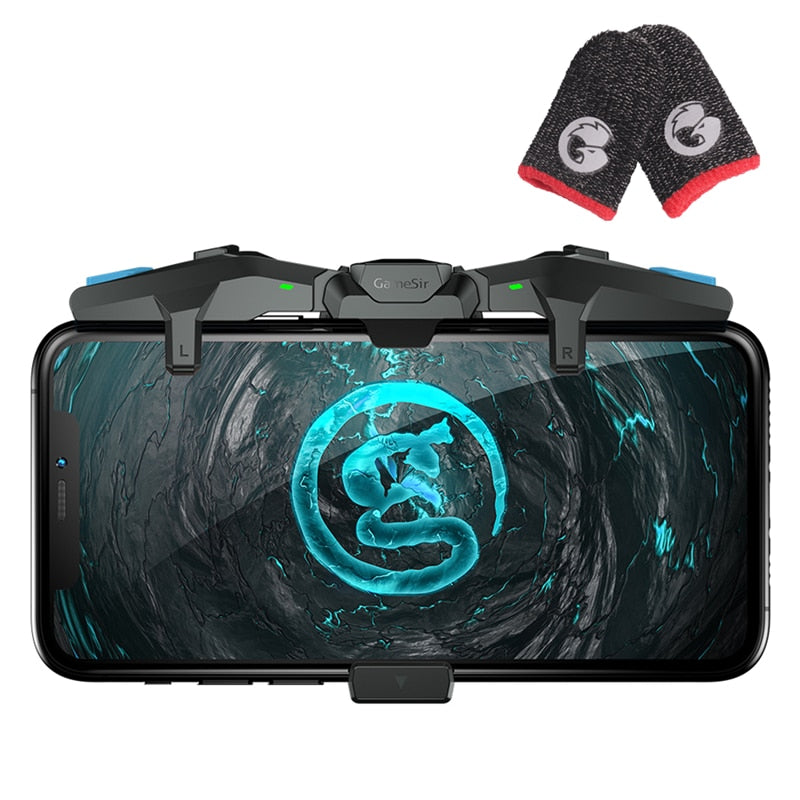 Plug and Play GameSir F4 Falcon Mobile Phone Game Controller - PUBG Gamepad Joystick for iPhone iOS Android Cellphone Call of Duty
