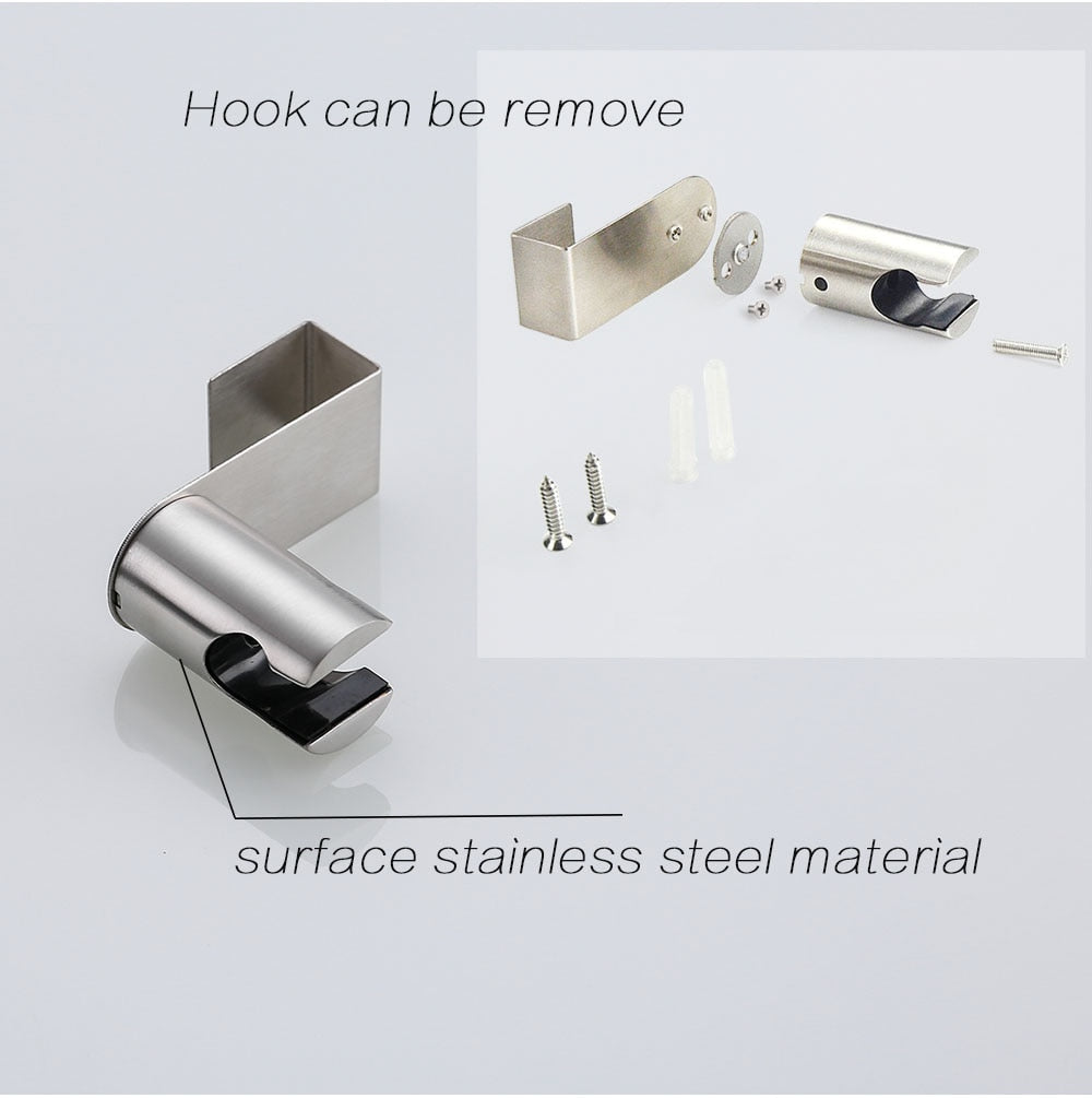 Stainless Steel Handheld Bidet Sprayer Set for Toilet - Bathroom Hand Bidet Faucet with Self-Cleaning Shower Head