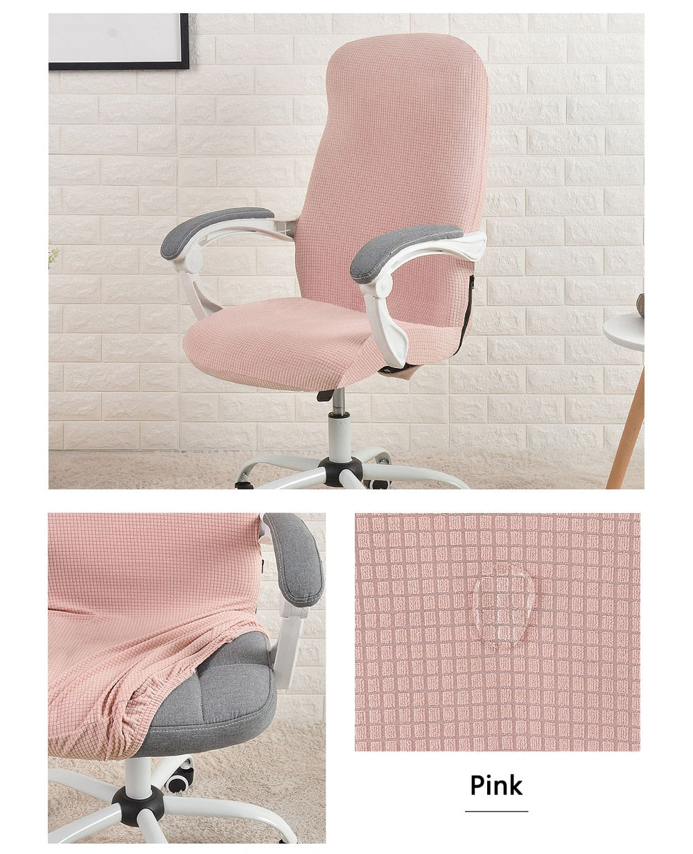 Water-Resistant Jacquard Office Chair Cover - Transform Your Office Chair with Style and Comfort!