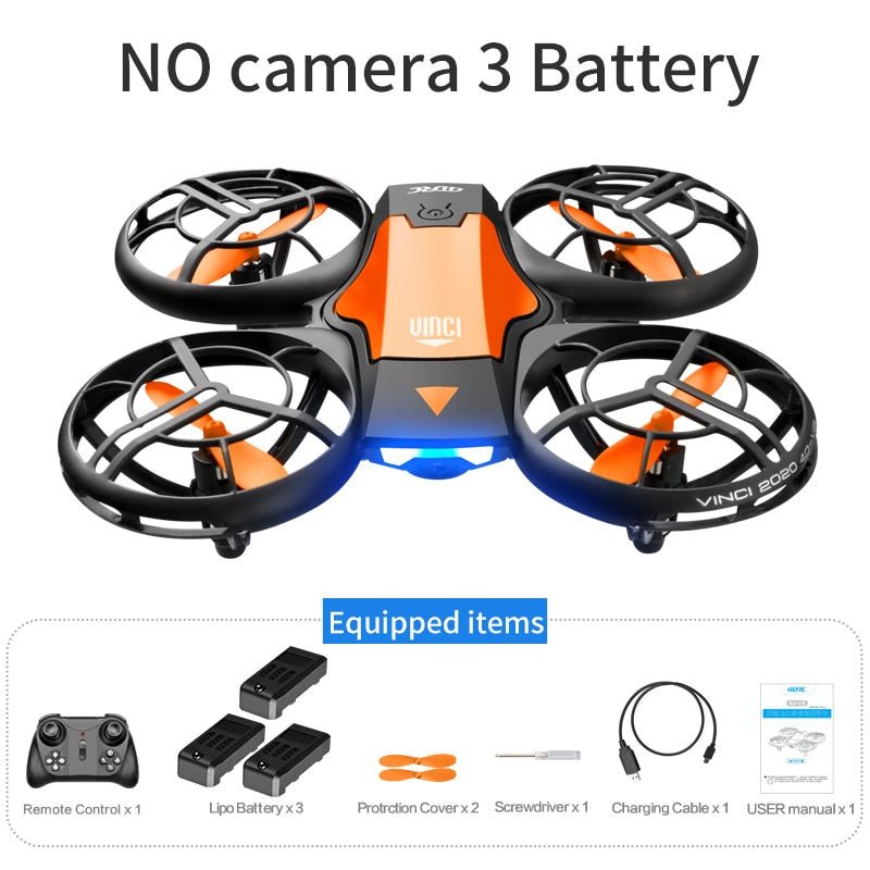 New Mini Drone V8 with 4K/1080P HD Camera, WiFi FPV, Air Pressure Height Maintenance, Foldable Quadcopter, RC Drone Toy Gift
