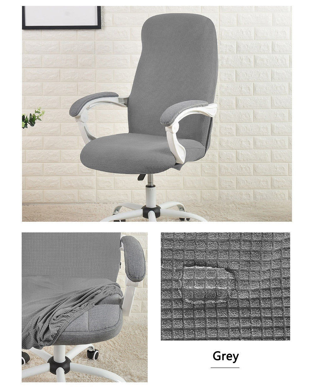 Water-Resistant Jacquard Office Chair Cover - Transform Your Office Chair with Style and Comfort!
