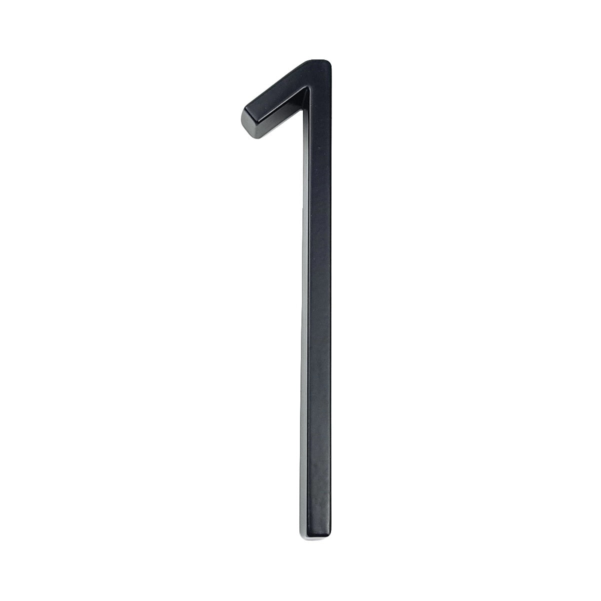 Floating Exterior House Number 5inch Doorplate Letters Metal Address Sign Plate Outdoor Door Plaque Number Dash Slash Sign #0-9