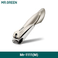 MR.GREEN Nail Clippers Stainless Steel Anti Splash Fingernail Cutter Manicure Tools Bionics Design Nail Trimmer Pedicure Scissor