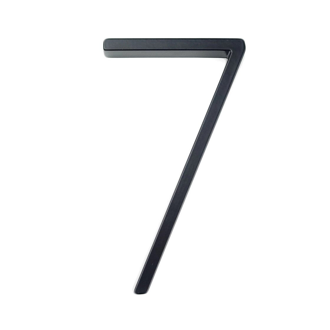 Floating Exterior House Number 5inch Doorplate Letters Metal Address Sign Plate Outdoor Door Plaque Number Dash Slash Sign #0-9