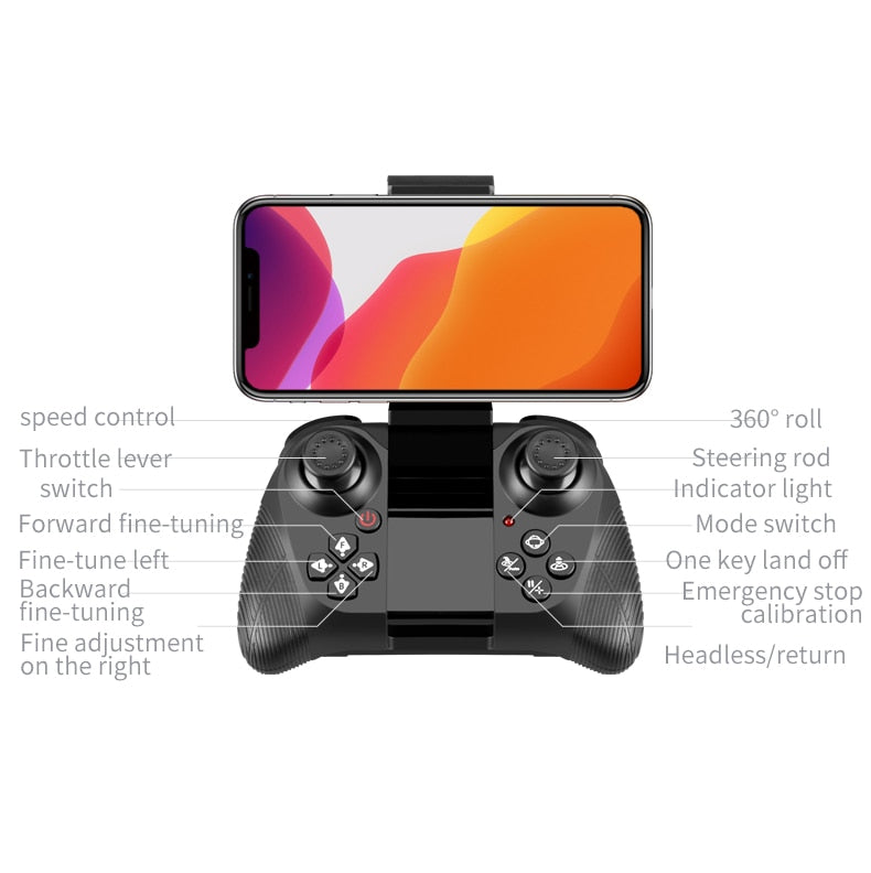 New Mini Drone V8 with 4K/1080P HD Camera, WiFi FPV, Air Pressure Height Maintenance, Foldable Quadcopter, RC Drone Toy Gift