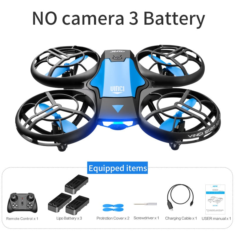 New Mini Drone V8 with 4K/1080P HD Camera, WiFi FPV, Air Pressure Height Maintenance, Foldable Quadcopter, RC Drone Toy Gift