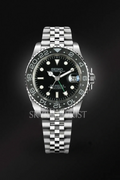 Mod GMT-Master II Bruce Wayne-Carbon Fiber Bezel