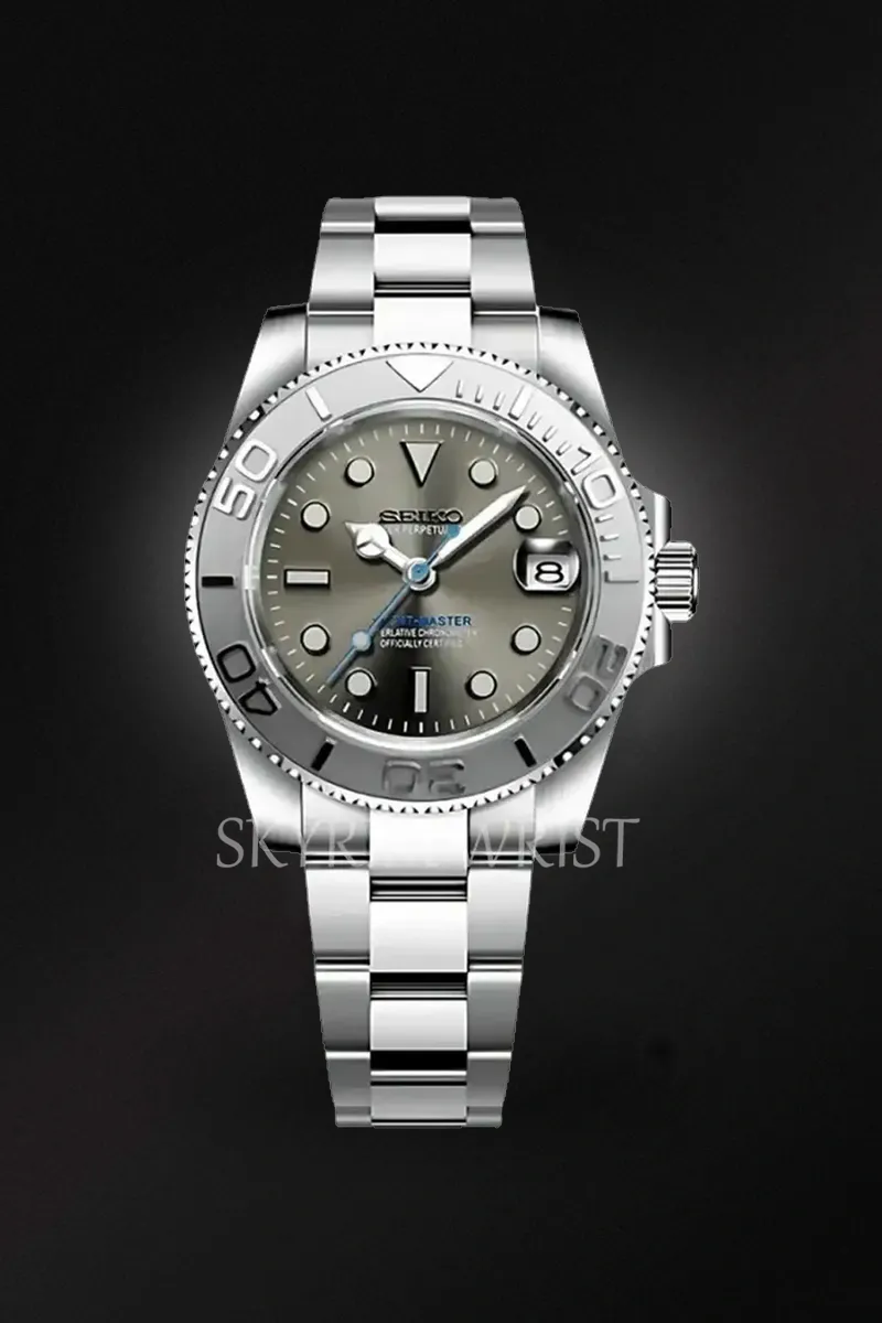 Mod Yacht-Master Silver Gray