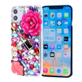 RAMODO Enchanted Blossom 3D Rhinestone iPhone Case