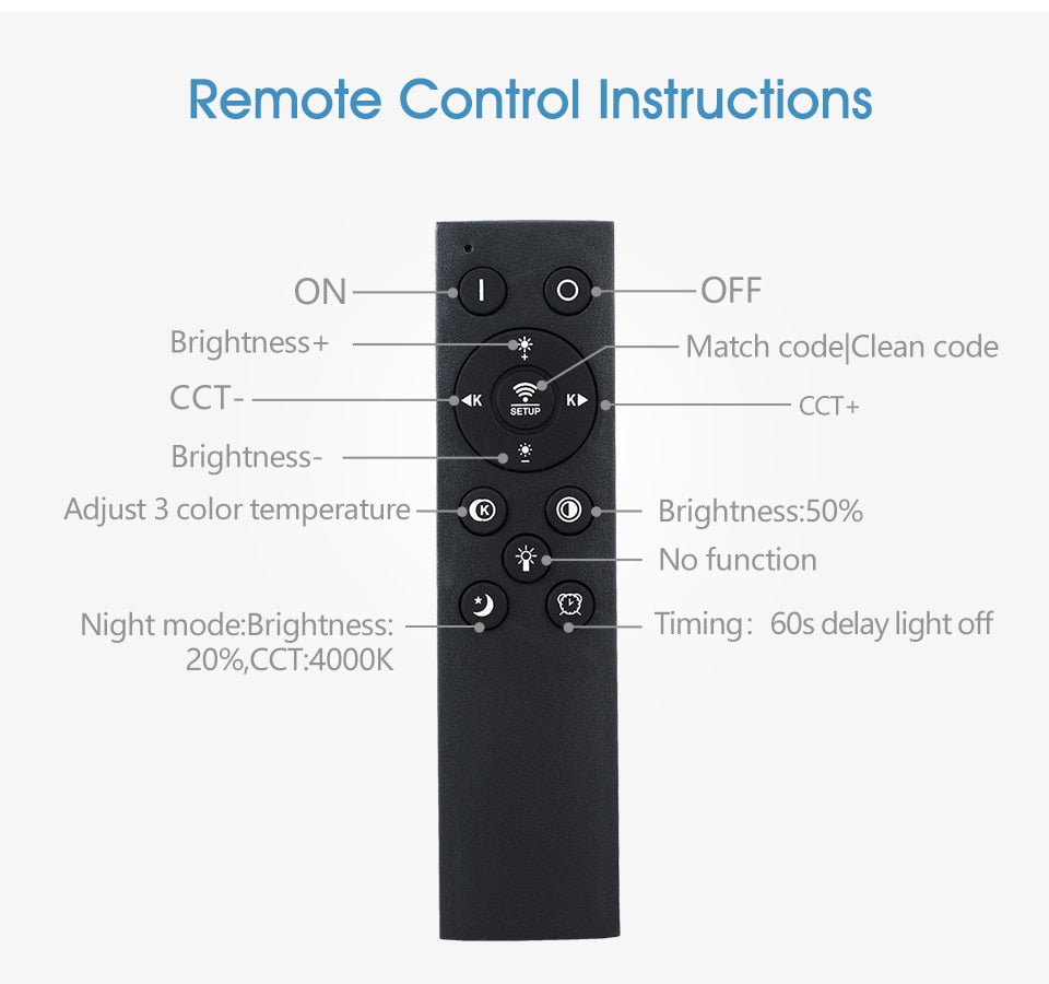 Smart Ultrathin 20-Inch LED Ceiling Lamp: Large Bedroom Lighting Fixture for Modern Living Room