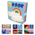 Cloth Book Toddler Montessori Toys DIY Craft Castle Rainbow  Handmade Book Busy Board Baby Early Learning Education Basic Life
