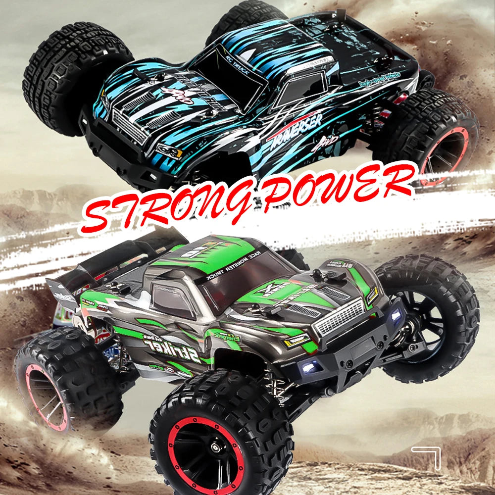 HAIBOXING 2105A 1:14 75KM/H 4WD RC Car Brushless RC Cars High Speed Drift Monster Truck Dual-battery for Kid vs Wltoy 144001 Toy