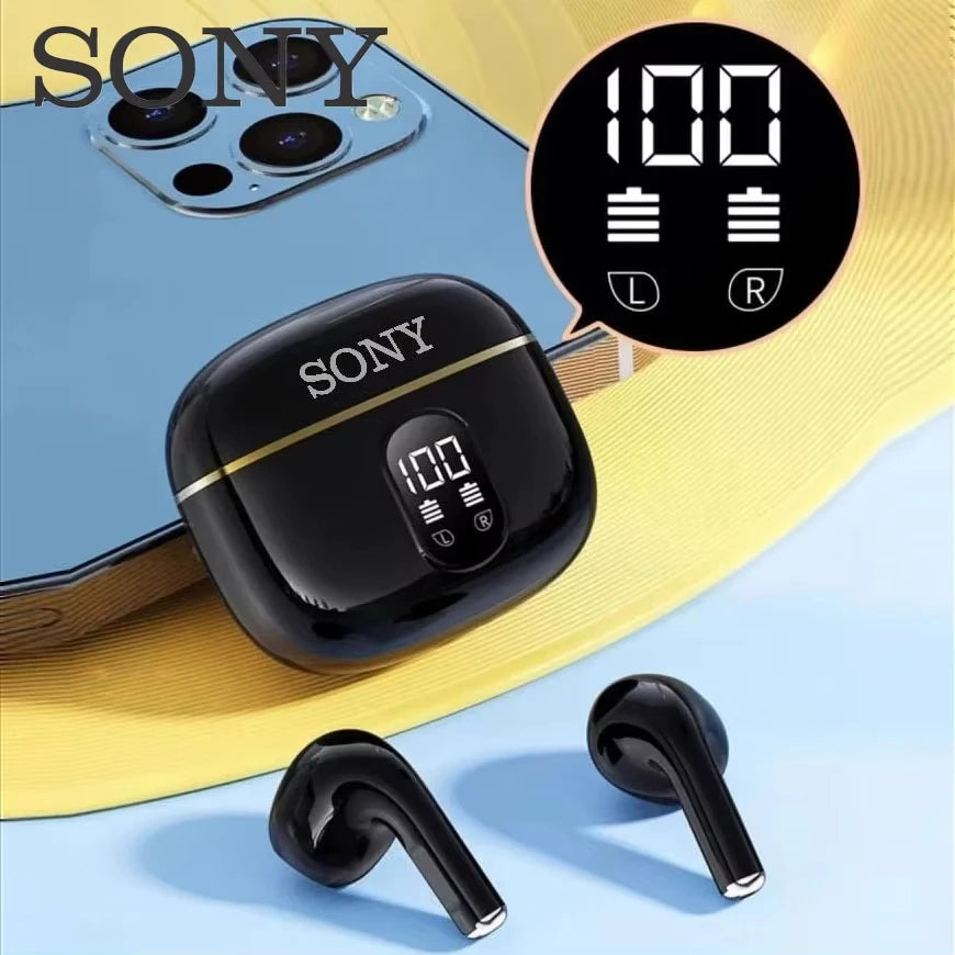 Sony X87 True Wireless Earphone HIFI Stereo Sound ENC Bluetooth Headphones Power Display Earbuds For IPhone Samsung Headset Cabl