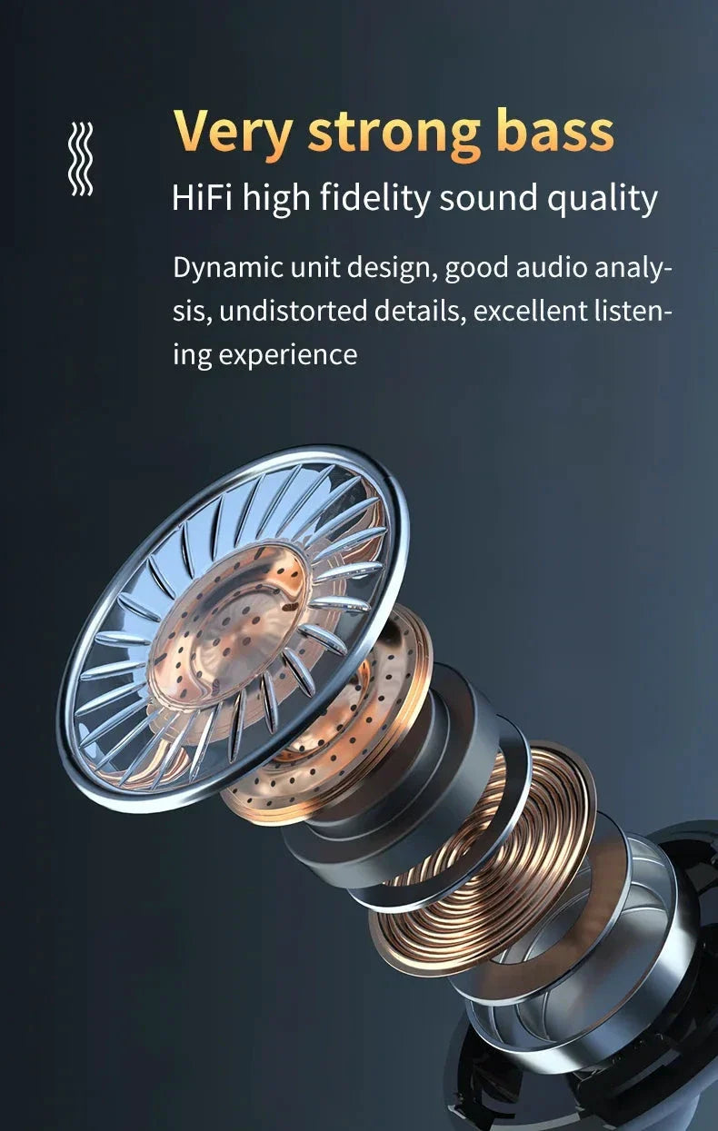 M10 TWS Bluetooth Headphones 3500mAh Charging Box Wireless Earphones With Microphone 9D Stereo Sports Waterproof Earbuds Headset