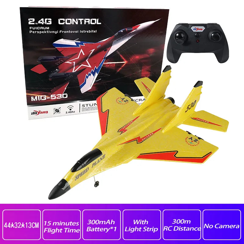 RC SU-35 Fighter Plane: High-Flying 2.4G Radio Control Glider for Kids - Remote Control Foam Aircraft for Adventurous Play