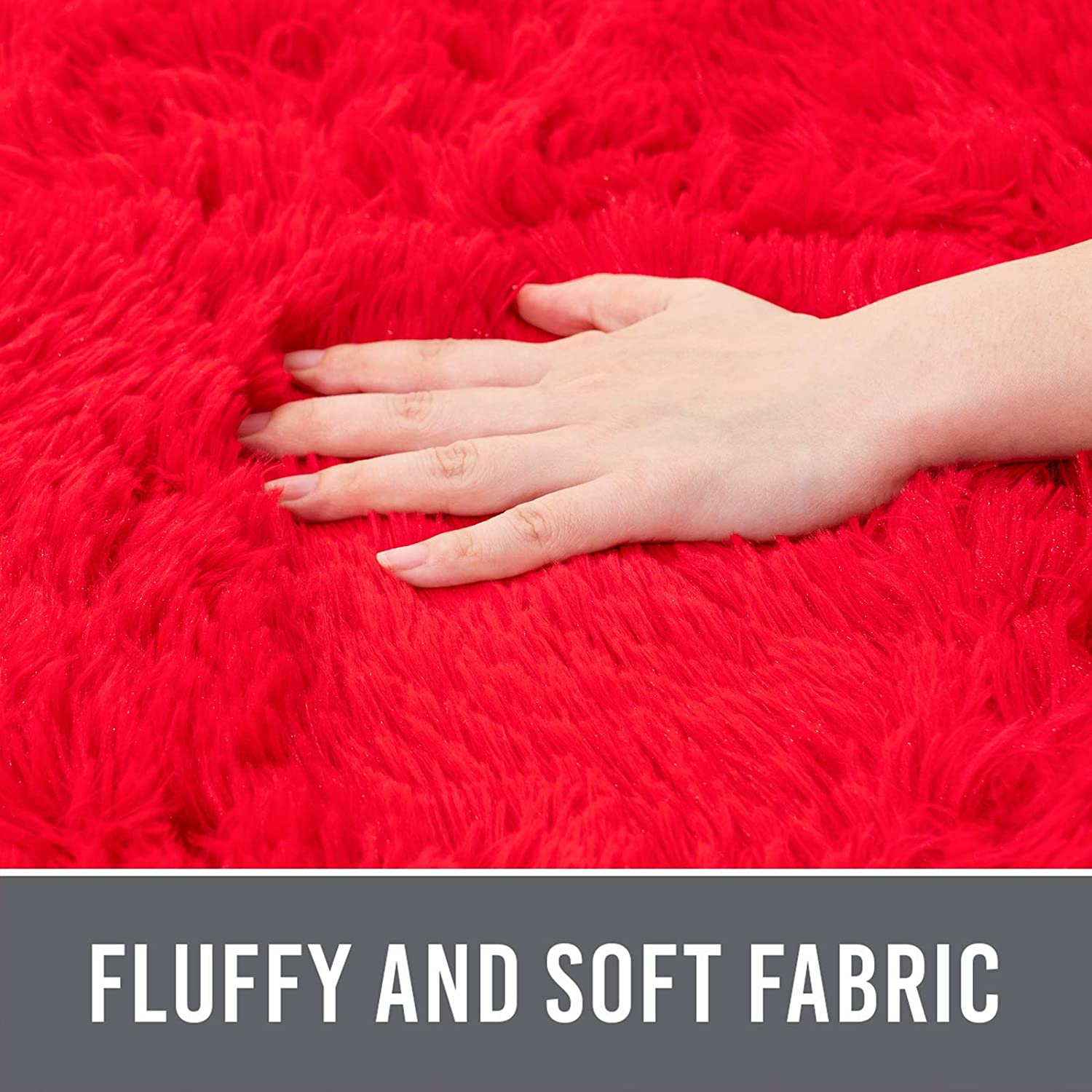 Luxurious Plush Carpets: Ultra-Soft Modern Area Rugs for Stylish Living Rooms, Playful Children's Bedrooms, and Chic Home Decor