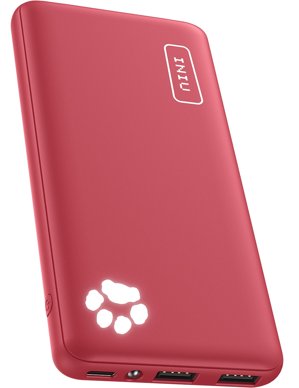INIU 10000mAh Power Bank Slimmest 15W High-Speed USB C Portable Charger Battery Pack For iPhone Samsung Xiaomi Google iPad Tablet