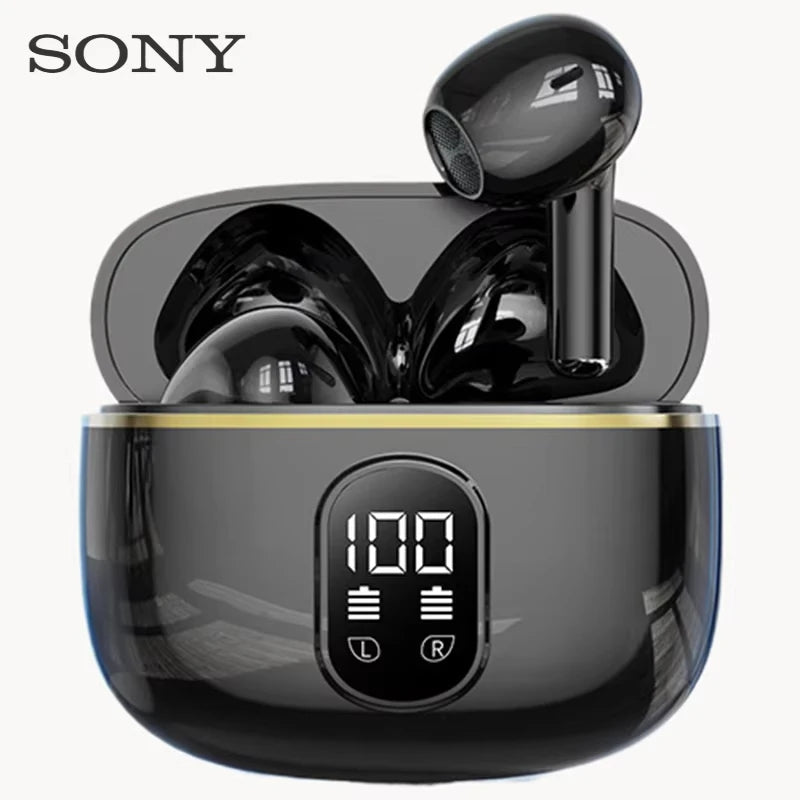 Sony X87 True Wireless Earphone HIFI Stereo Sound ENC Bluetooth Headphones Power Display Earbuds For IPhone Samsung Headset Cabl
