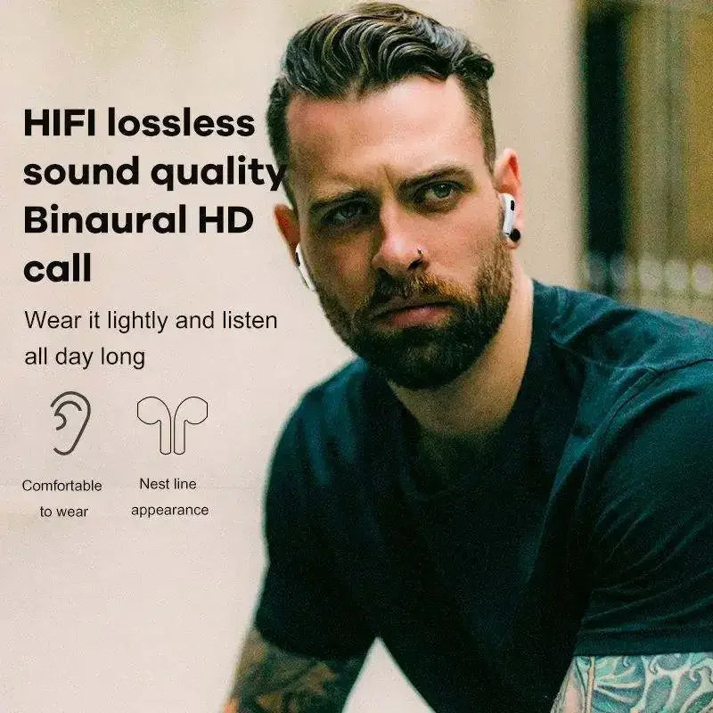 Original Sony Pro6 Wireless Bluetooth Headset HiFi Wireless Headphone TWS HiFi Stereo Sound Waterproof Sport Earphones Mic