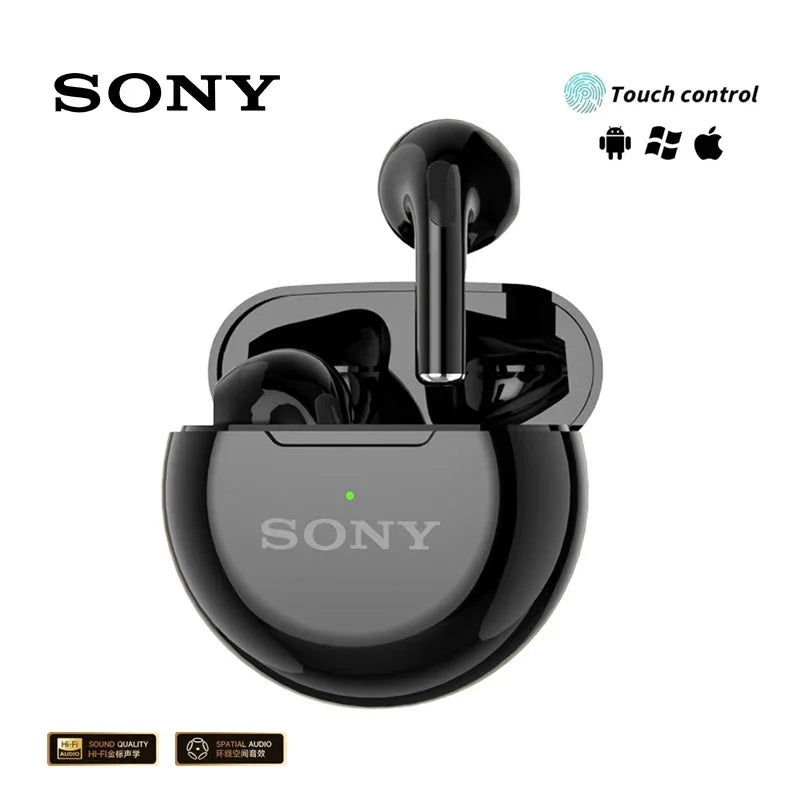 Original Sony Pro6 Wireless Bluetooth Headset HiFi Wireless Headphone TWS HiFi Stereo Sound Waterproof Sport Earphones Mic