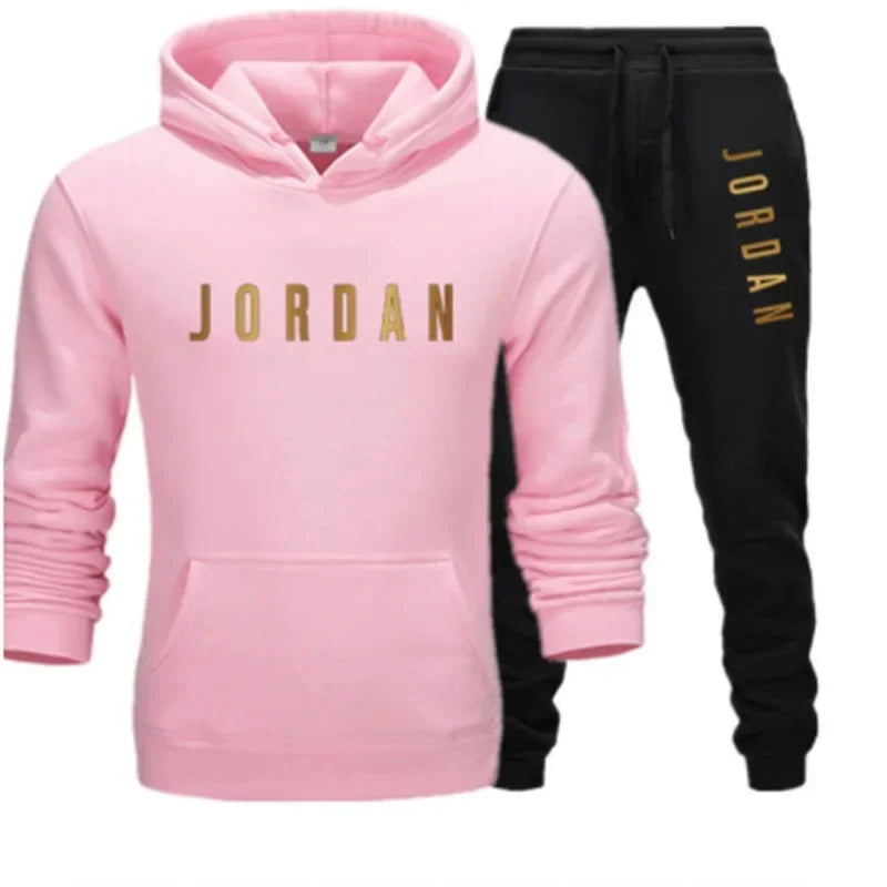 Gran oferta de primavera de la temporada, Sudadera con capucha forrada de lana conjunto informal sudadera superior de manga la