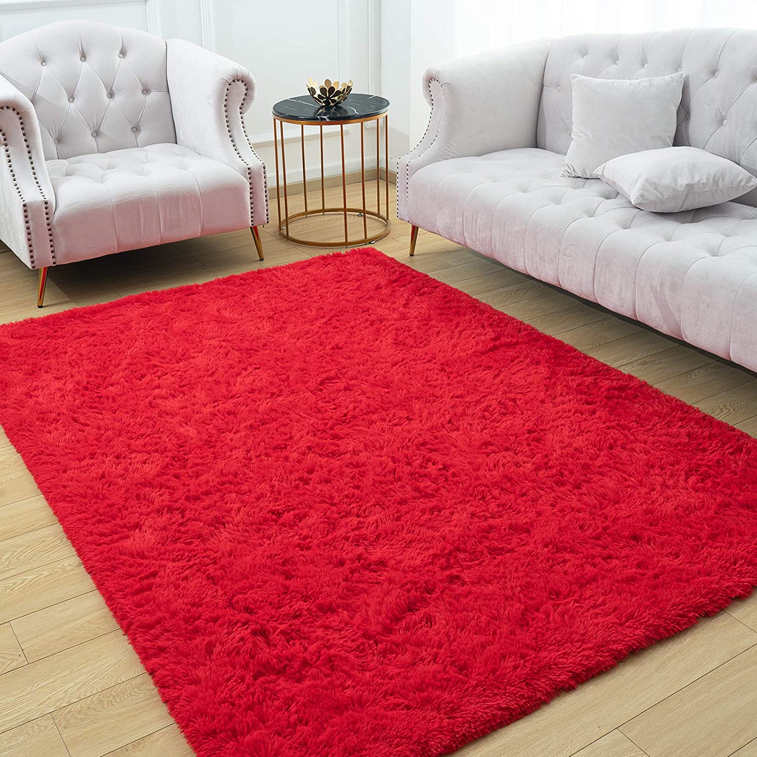Luxurious Plush Carpets: Ultra-Soft Modern Area Rugs for Stylish Living Rooms, Playful Children's Bedrooms, and Chic Home Decor