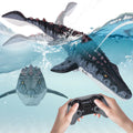 Kids Remote Control Mosasaurus Toy Rechargable RC Spray Dinosaur Model Electric Pool Toys  Gift For Children Ages 4-12