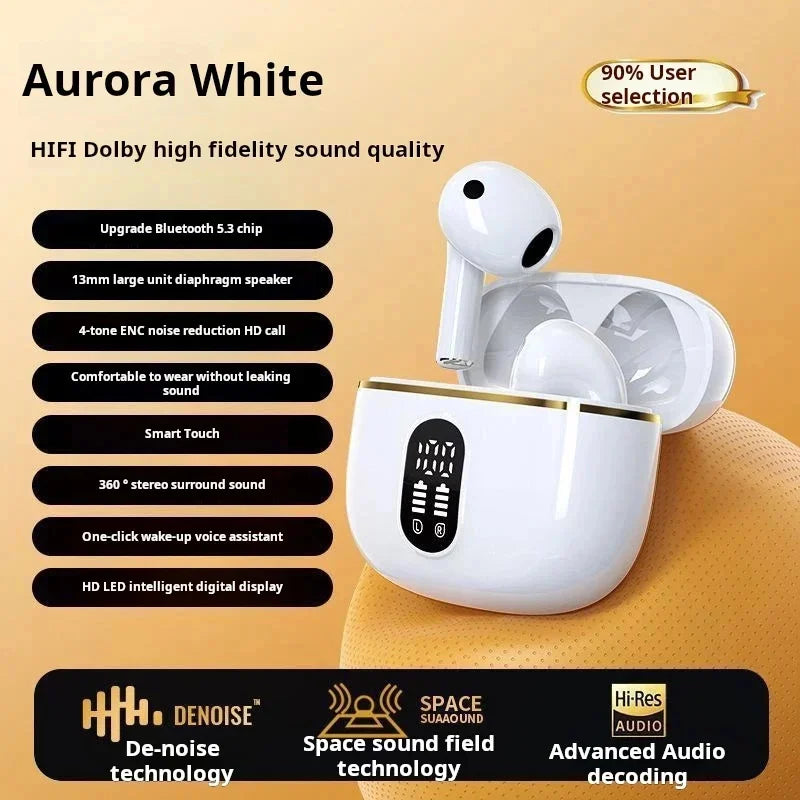 Sony X87 True Wireless Earphone HIFI Stereo Sound ENC Bluetooth Headphones Power Display Earbuds For IPhone Samsung Headset Cabl