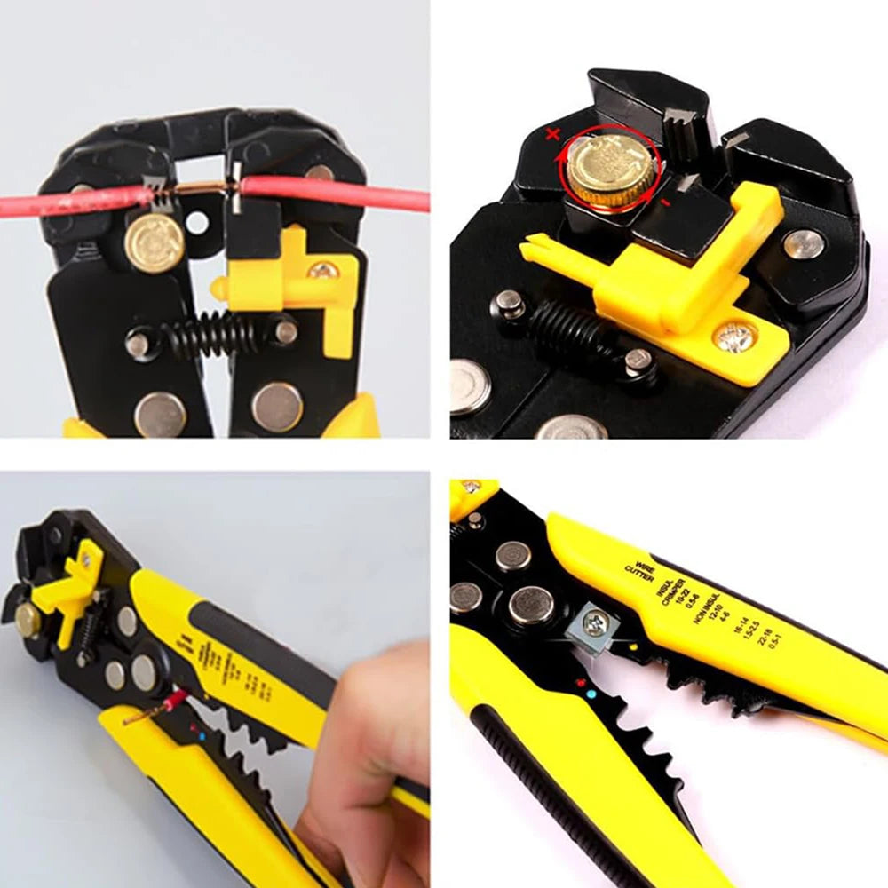 Wire Stripper Tools Multitool Pliers Automatic 5 In1 Stripping Cutter Crimping Cable Wire Electrician Repair Tools