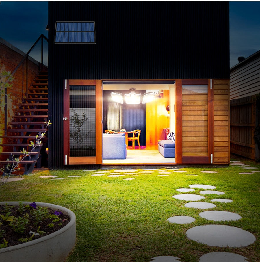 Super Bright Solar Lights | IP65 Waterproof Outdoor/Indoor Solar Lamp | Adjustable Head | Wide Lighting Angle