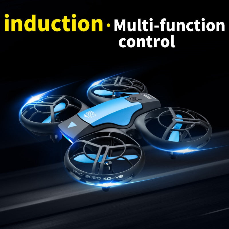 New Mini Drone V8 with 4K/1080P HD Camera, WiFi FPV, Air Pressure Height Maintenance, Foldable Quadcopter, RC Drone Toy Gift