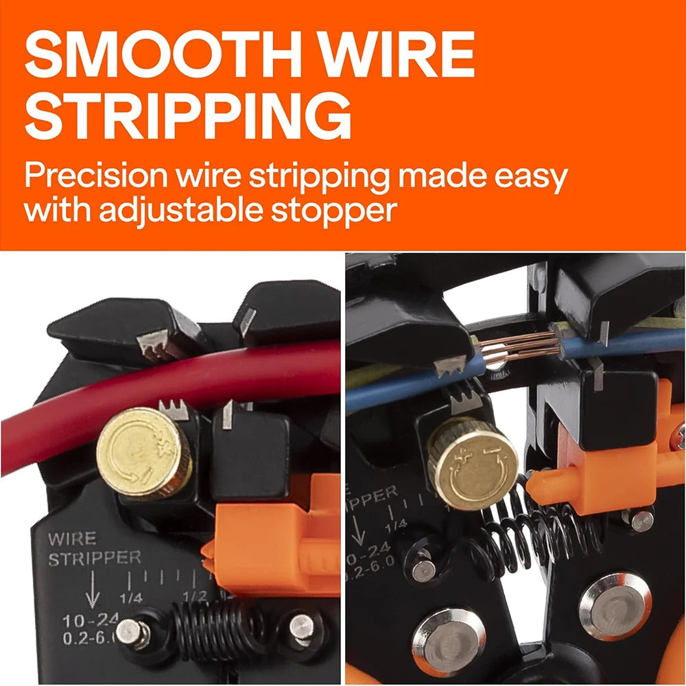 Wire Stripper Tools Multitool Pliers Automatic 5 In1 Stripping Cutter Crimping Cable Wire Electrician Repair Tools