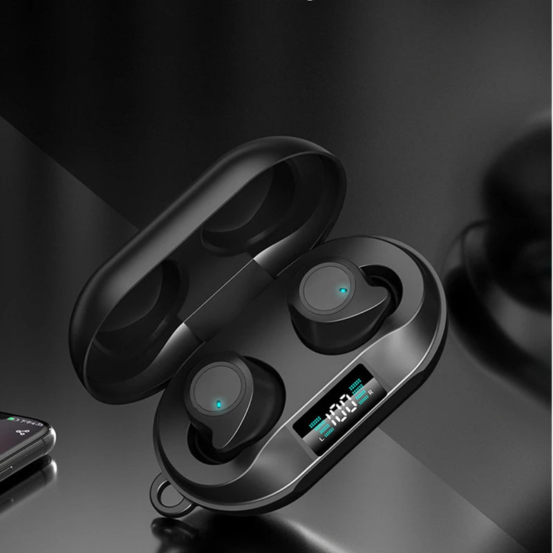 Sony Wireless Earphones Bluetooth 5.5 Headphones HIFI Stereo Sports Games Earphone Fingerprint Touch Headset With Mic Earbuds