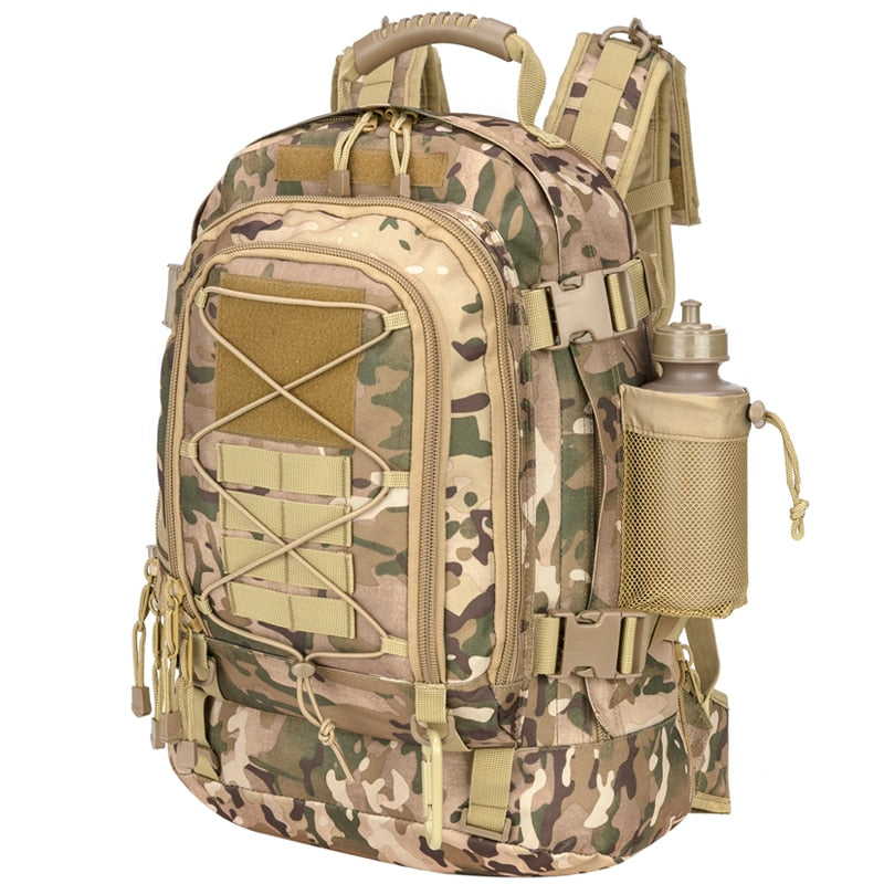 Large Men Backpack Travel Backpacks Waterproof School Bags Outdoor Sport Hiking Bag 60L with Laptop Compartment