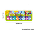 Piano Mat for Kids Kids Toddlers Floor Keyboard Dance Mat Baby Fitness Play Animal Music Blanket Instrument Toys Girl Boy Gift
