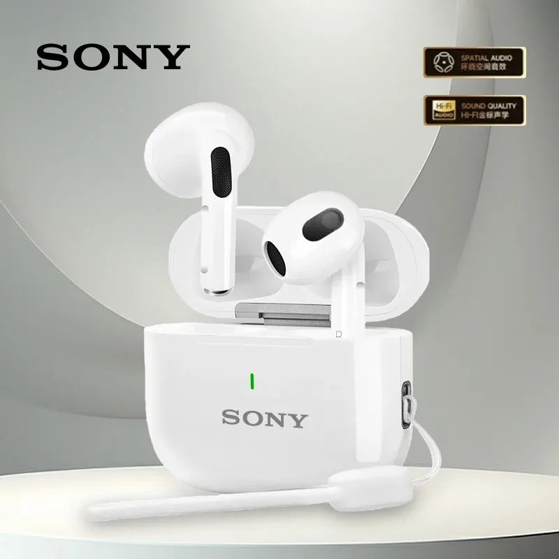 Original Sony A6 Pro Wireless Bluetooth Earphones HiFI In Ear Stereo Mic headphone Waterproof Touch Noise Reduction headset