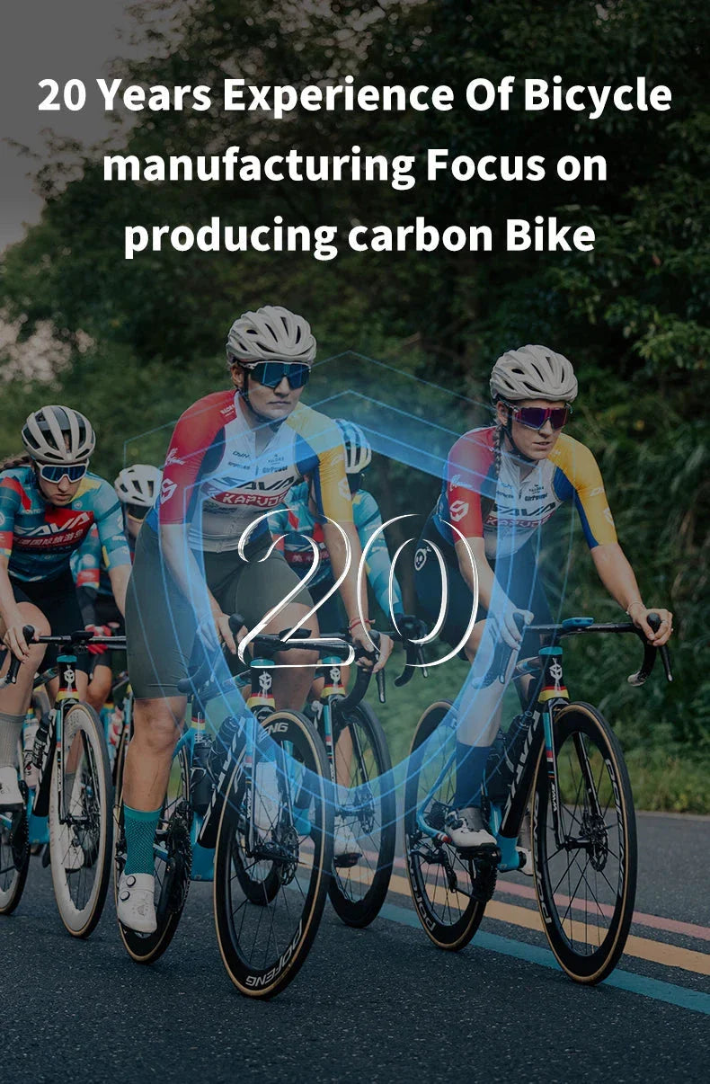 SAVA 2025NEW HAWKEYE SLR7 Carbon Fiber Road Bike with Shimano 105 DI2 R7170 Component Hydraulic Discs, Complete Adult Racing Set