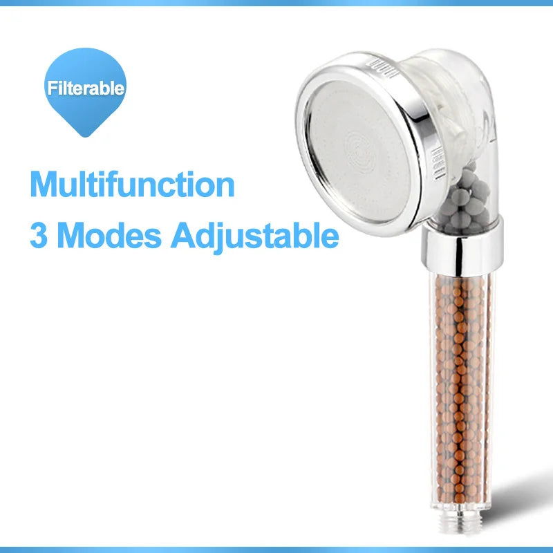 DecorBites™ High Pressure Bath Shower Head with Anion Filter for Spa Experience