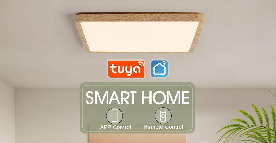 Smart Ultrathin 20-Inch LED Ceiling Lamp: Large Bedroom Lighting Fixture for Modern Living Room