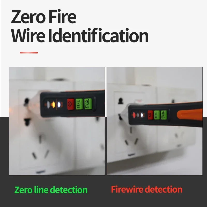 NJTY Non Contact Voltage Detector T02A AC Voltage Tester Pen Meter 12-1000V Electric Sensor Test Pencil Smart Breakpoint Finder