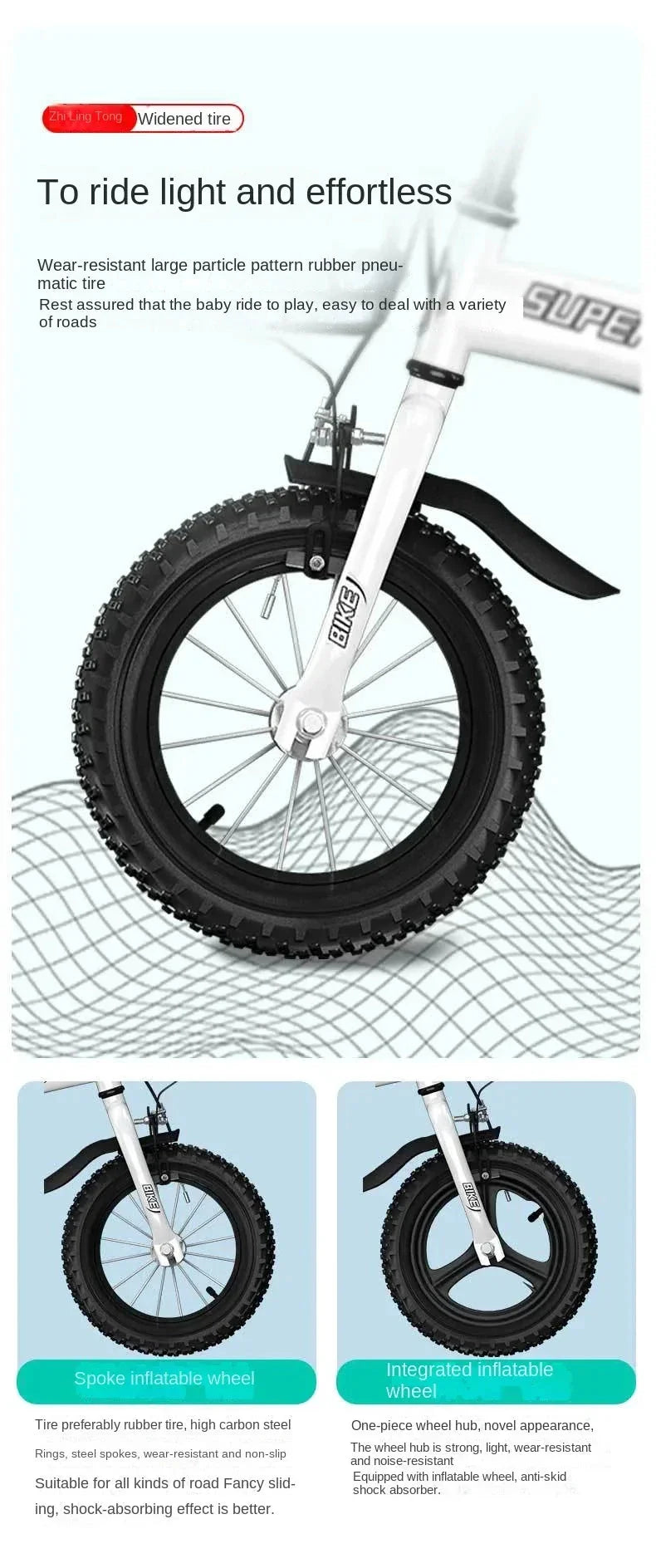 Children's Bicycles for Boys Aged 3-10 Years Old Children Girls Children's Bicycles with Flashing Auxiliary Wheels