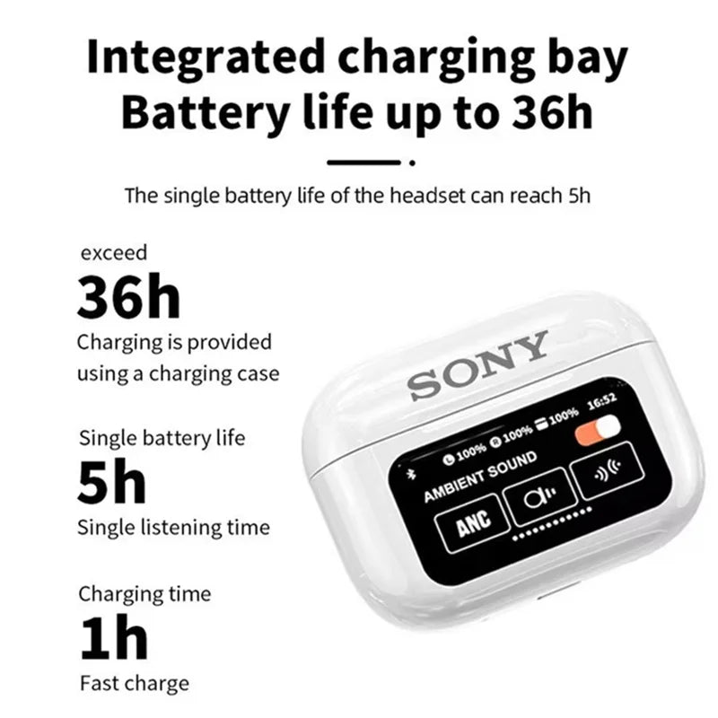Sony A9pro Headset Wireless Headphones Bluetooth Earphone 147 Languages Translate Earphones For iPhone 14 15