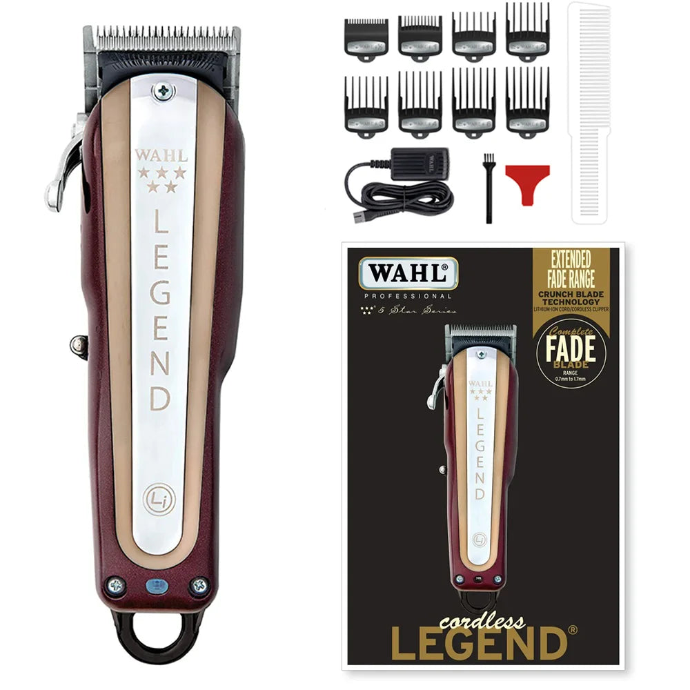 Professional Wahl Vapor 8148 Magic Clip Andis Baber Combo Gold Cordless Hair Clipper&Hair Trimmer&Foil Shaver For Stylists