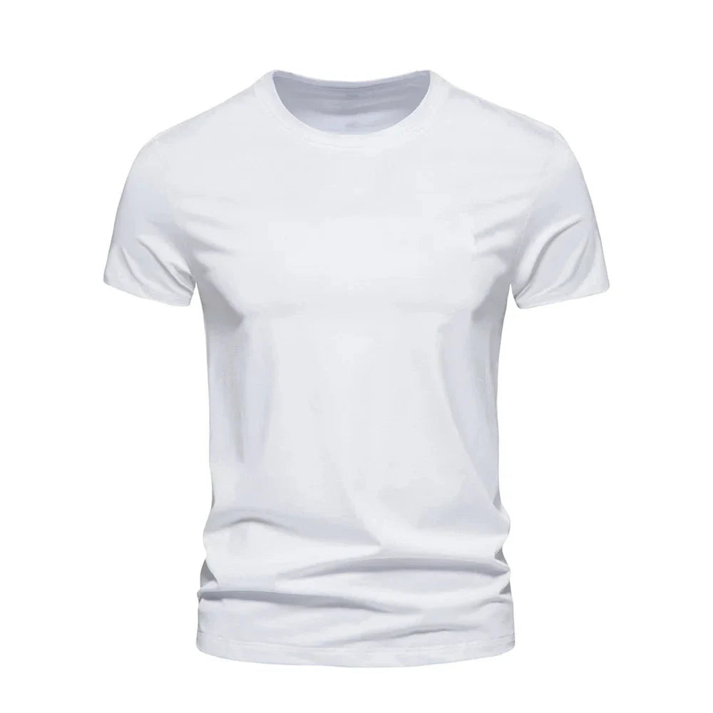 Mandotos Cotton T Shirts Pack Of Five Short Sleeve O Neck Casual Basic Oversize For Men And Women