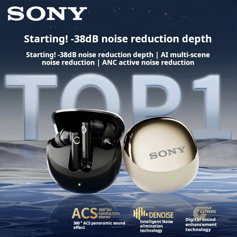 Sony S12 in-ear True Wireless Bluetooth Headset Bluetooth 5.4 Gaming E-sports High-quality Running Sports Headset