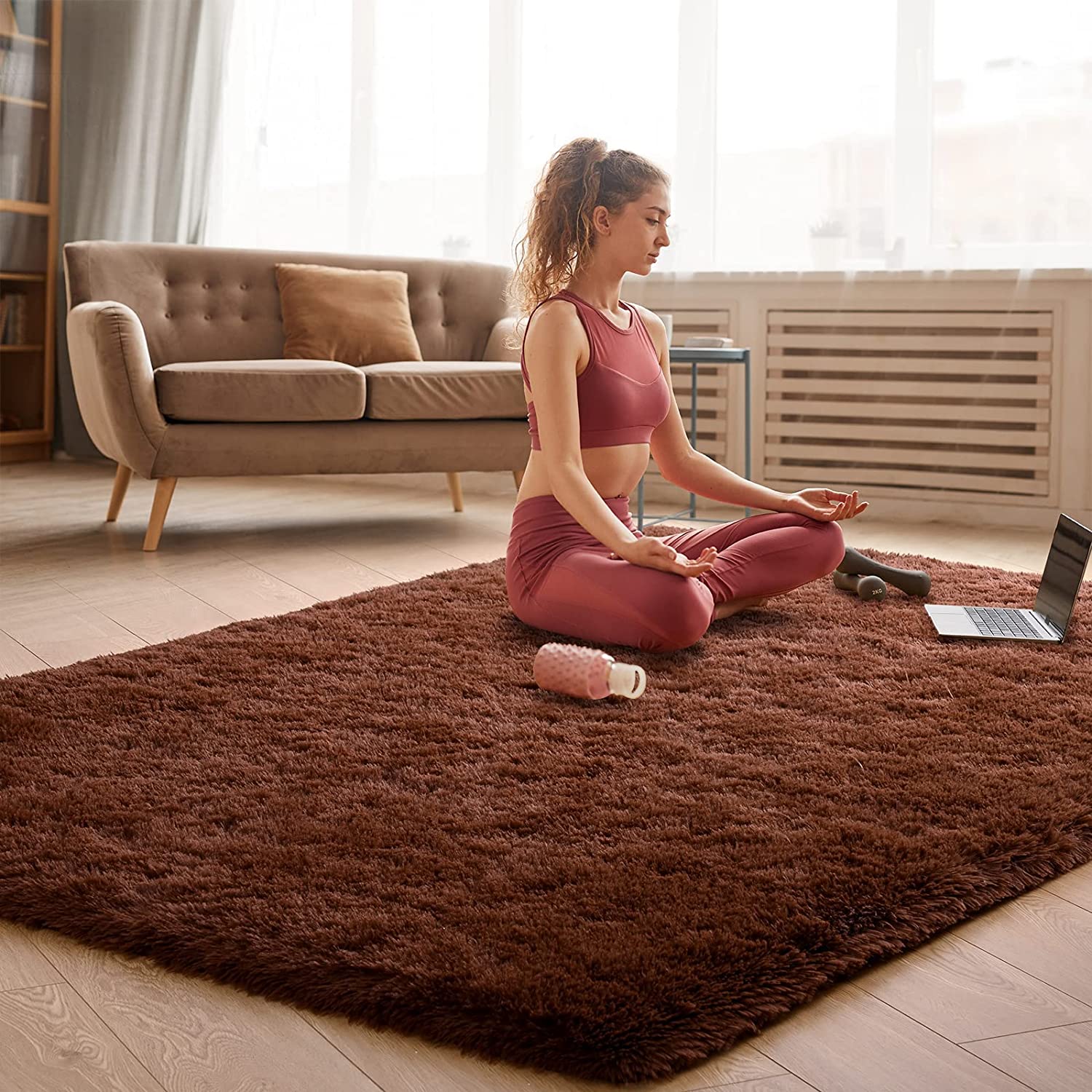 Luxurious Plush Carpets: Ultra-Soft Modern Area Rugs for Stylish Living Rooms, Playful Children's Bedrooms, and Chic Home Decor